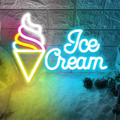 Ice Cream Neon Sign